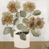 Floarea-soarelui by Constantin Piliuță, ulei pe pânză, sold Dec 2022