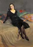 După bal by Constantin Isachie Popescu, 1925, ulei pe pânză, sold Dec 2022