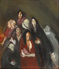 Spaime by Corneliu Baba, ulei pe pânză, offered Dec 2022