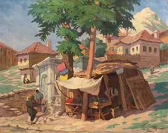 Janka Olejnik, Balcic, ulei pe pânză