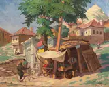 Janka Olejnik, Balcic, ulei pe pânză
