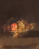 Nicolae Grigorescu, Natură statică cu fructe de toamnă, 1872, ulei pe pânză