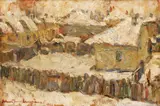 Rudolf Schweitzer–Cumpăna, Iarna la sat