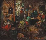 Gheorghe Vrăneanțu, Petrecere la han