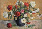 Nicolae Brana, Canceu cu garoafițe, 1939, ulei pe placaj