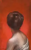 Mişu Teişanu, Intimitate, pastel pe hârtie
