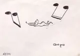 Ion Popescu Gopo, Ludic, 1974, cariocă pe hârtie