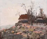 Bogdan Pietriș, Sfârșit de toamnă, ulei pe pânză