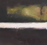 Victor Man, Stripe of Light, 2000-2003, ulei pe pânză