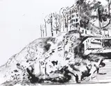 Marius Bercea, Bellevue, 2014, litografie