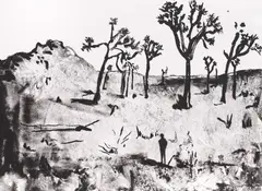 Marius Bercea, Wind Sonnet, 2014, litografie