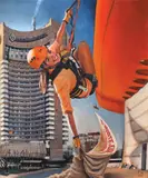 Mihai Florea, Highs & Lows, 2022, ulei pe pânză