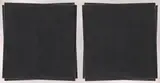 Roman Cotosman, Black on White Counterpoint, 1985, acrilic pe hârtie Arches colorată