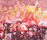 Nicolae Comănescu, Untitled (seria "I Can See No Revolution")