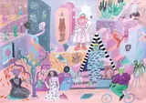 Romb, Parallel World, 2021, acrilic pe hârtie