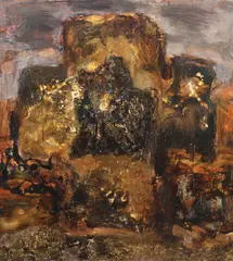 Mihail Grecu, Cruce de hotar, 1972, ulei pe pânză