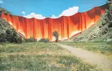 Christo, Valley Curtain, Rifle Colorado, lambda print