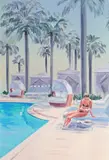 Carmen Belean, Leisure, 2022, ulei pe pânză
