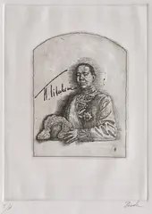 Octavian Ioan Penda, Nicolae Titulescu, acvaforte