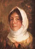 Pierre Auguste Bellet, Țărăncuță cu basma albă