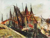 Dimitrie Berea, Bărci de pescari la Chioggia