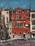 Veneția by Gheorghe Petrașcu, 1934, ulei pe pânză, offered Oct 2022