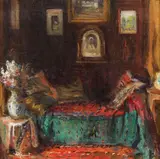 Nicolae Grant, Interior la Golești