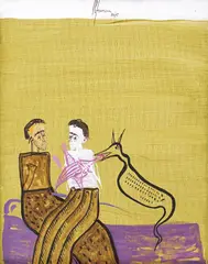Levant by Sorin Ilfoveanu, 2015, acrilic pe pânză, sold Oct 2022