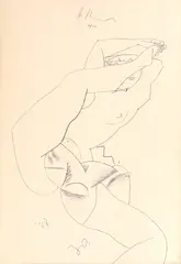 Henry Mavrodin, Nud, litografie