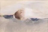 Natură statică cu vânat by Gabriel Catrinescu, pastel și creion pe hârtie, offered Oct 2022
