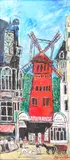 Ion Minoiu, Moulin Rouge, 1987, ulei pe pânză