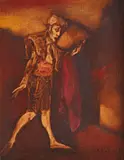Toreador by Petre Velicu, 1987, ulei pe pânză, sold Oct 2022