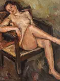 Gheorghe Sarbu, Nud în fotoliu