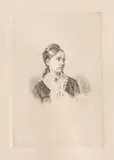 Theodor Aman, Ana Aman, acvaforte și gravură cu acul