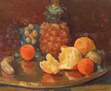 Honoriu Creţulescu, Natură statică cu fructe exotice