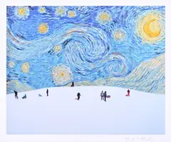 Latifundiar, Ski View, 2021, digital print