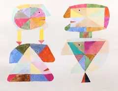 Victor Brauner, Super Janus, 1964, cromolitografie offset