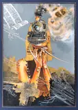Luigi Puiu, Road to Babylon, 2019-2020, tuș pe hârtie