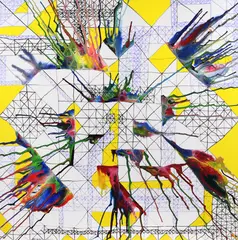 Róbert Köteles, Sans titre, 2010, ulei pe pânză
