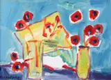 Vasile Mureșan Murivale, Anemone, 2018, acrilic pe pânză
