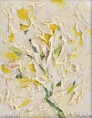 Mihai Sârbulescu, Buchet de flori, ulei pe pânză