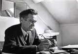 Louis Monier, Fotografie ilustrându-l pe Emil Cioran, Paris, 1977, de colecție, gelatin silver print