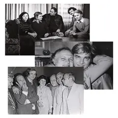 Vasile Blendea, Lot format din patru fotografii inedite ilustrându-l pe Nichita Stănescu, doua jumătate a sec. XX