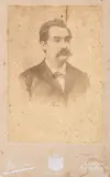Ioan Spirescu, Ultima fotografie cunoscută a poetului Mihai Eminescu, realizată după clișeul lui Jean Bielig, Galați, 1887-1888, piesă extrem de rară, de colecție