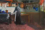 Nicolae Gropeanu, Bretonă în bucătărie
