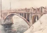 Rudolf Schweitzer–Cumpăna, Pod peste Sena