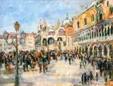 Dan Bajenaru, Vedere din Piața San Marco