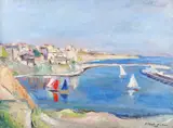 Elena Petraglu, Zi de vară, 1961, ulei pe carton
