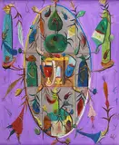 Oul by Ștefan Pelmuș, 2012, ulei pe pânză, sold Jul 2022