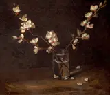 Hope (Dezideriu) Suciu, Crenguțe de cireș, ulei pe carton